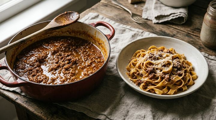 Ragù, the old Bologna way