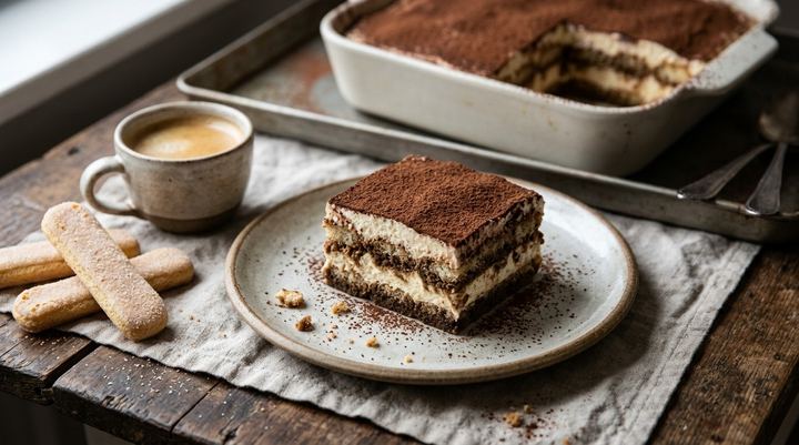 Tiramisu, the quick dip
